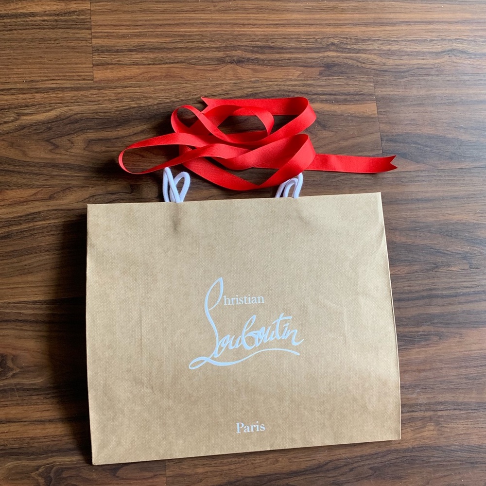Christian Louboutin shopping bag